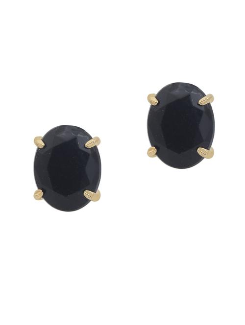 black gold plated earring - 18535394 - Very Small Image - 1