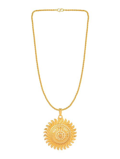 gold plated pendant - 18536442 - Very Small Image - 1
