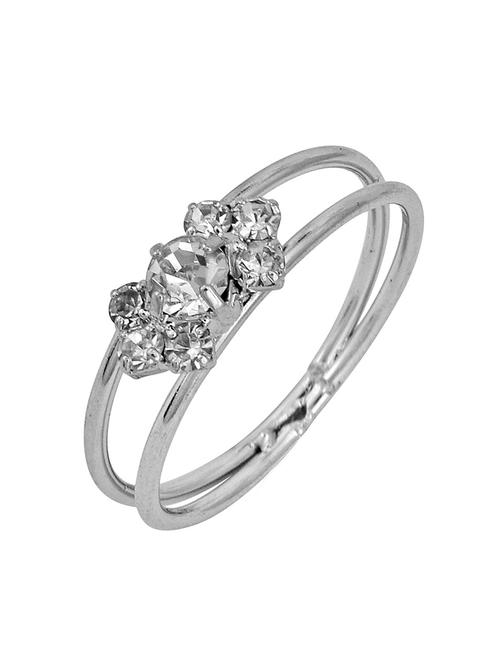 silver plated finger ring - 18537170 - Very Small Image - 1