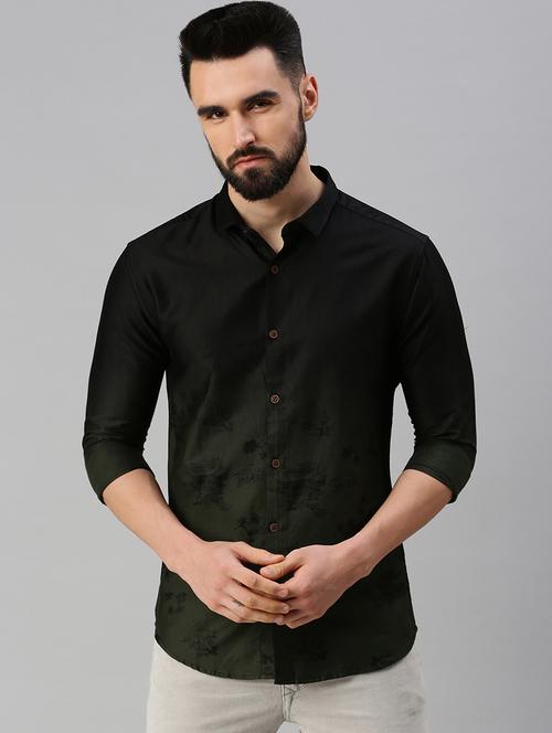 mens florals casual shirt - 18537471 - Very Small Image - 1