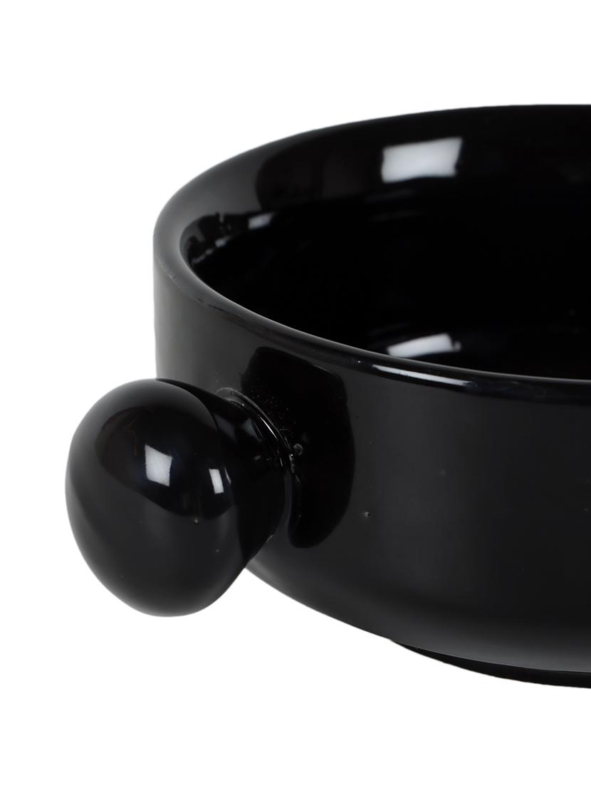 cdi black 6 pieces ceramic glossy bowls - 18538439 - Zoom Image - 4