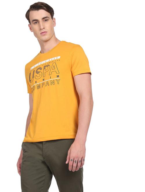 crew neck chest-printed regular t-shirt - 18540225 - Very Small Image - 1