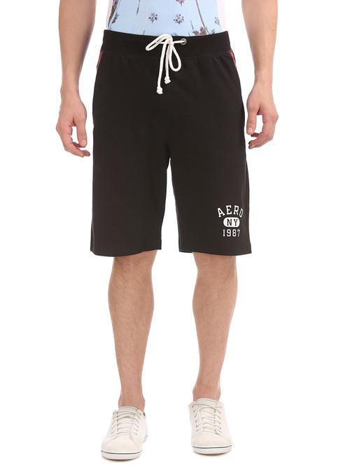 drawstring waist solid short - 18541718 - Very Small Image - 1
