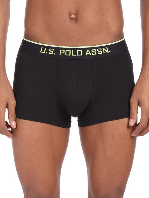 black solid trunks brief - 18541785 - Very Small Image - 1