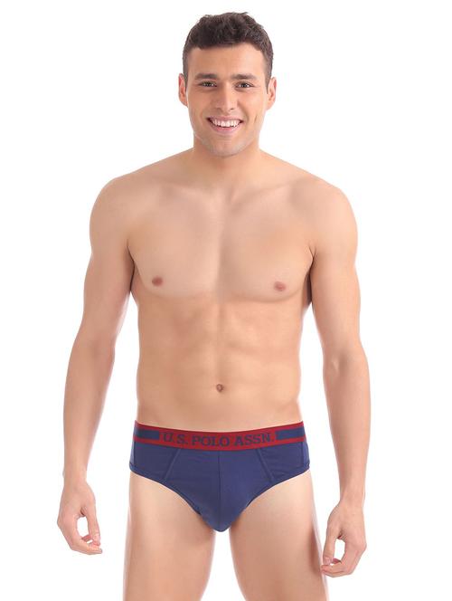 blue cotton brief - 18541811 - Very Small Image - 1