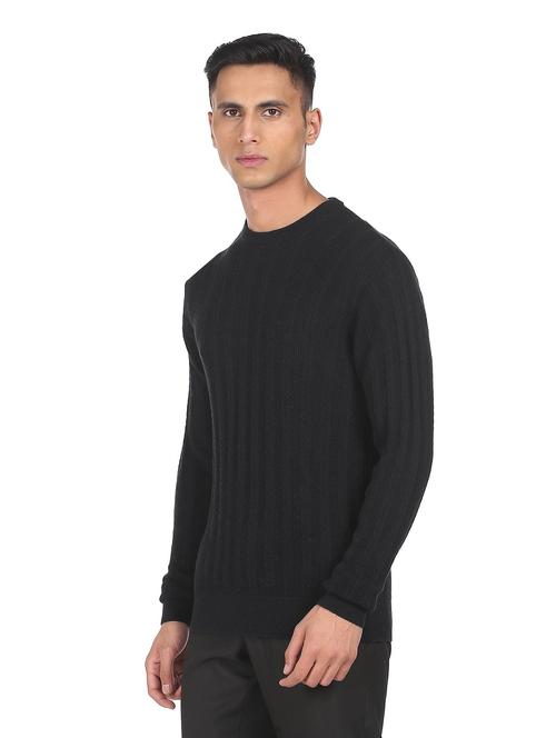 mens knitted wool sweater - 18541882 - Very Small Image - 1