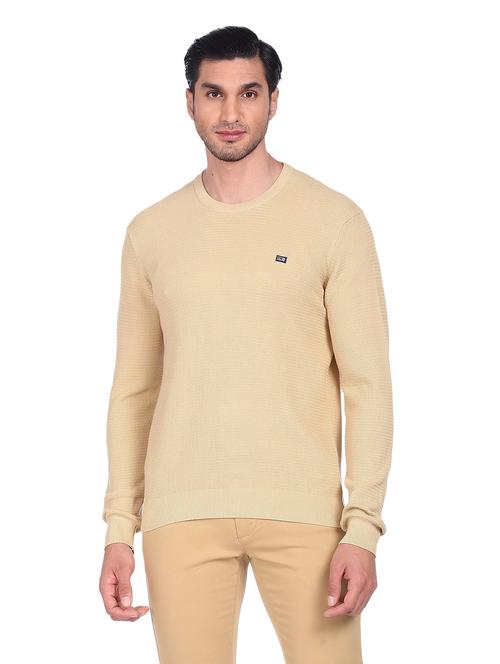 round neck solid cardigan - 18541933 - Very Small Image - 1