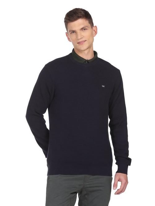 round neck solid cardigan - 18541937 - Very Small Image - 1