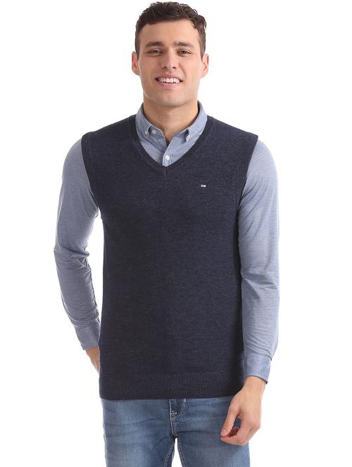 v-neck solid cardigan - 18541947 - Very Small Image - 1