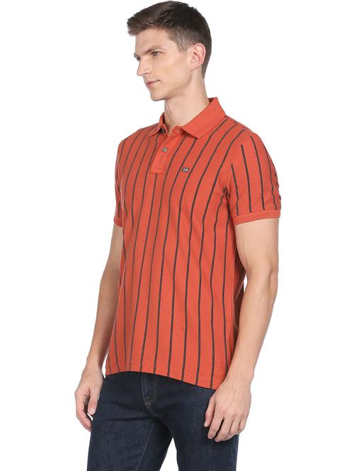 red striped polo t-shirt - 18542453 - Very Small Image - 1