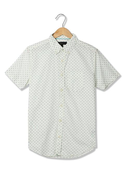 ditsy floral cotton casual shirt - 18543125 - Very Small Image - 1