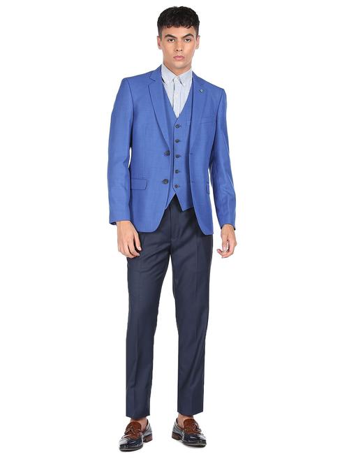 notched lapel single breasted suit - 18544266 - Very Small Image - 1