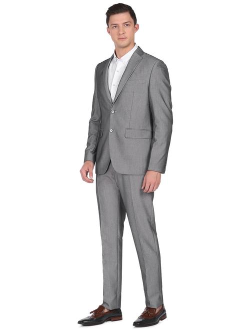 notched lapel single breasted suit - 18544273 - Very Small Image - 1
