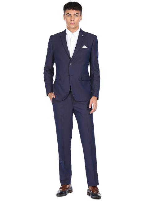 notched lapel single breasted suit - 18544285 - Very Small Image - 1
