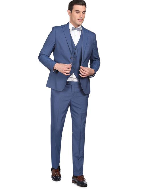 notched lapel single breasted suit - 18544342 - Very Small Image - 1