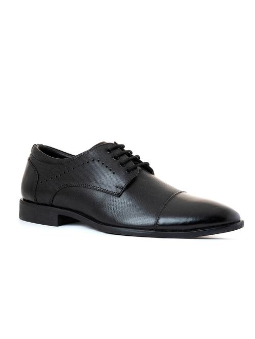 mens black lace-up derby - 18544452 - Very Small Image - 1