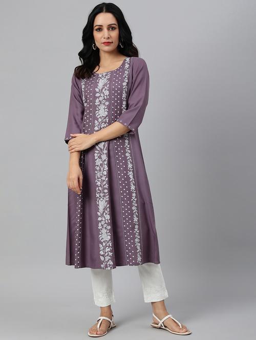 women's a-line kurta - 18544538 - Very Small Image - 1