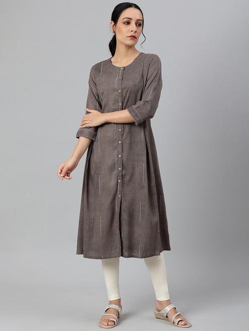 women's a-line kurta - 18544547 - Very Small Image - 1