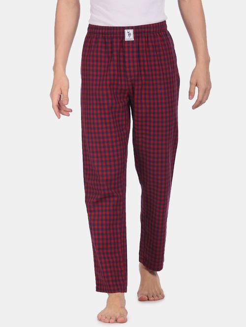 checkered relaxed fit pyjama - 18544715 - Very Small Image - 1