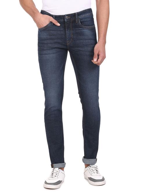 mens skinny fit plain jeans - 18544759 - Very Small Image - 1
