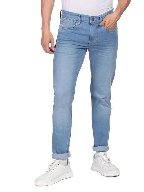 light washed denim jean - 18544788 - Very Small Image - 1