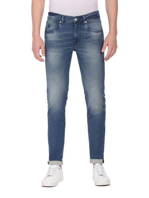 light washed denim jean - 18544844 - Very Small Image - 1