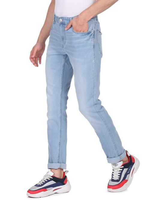 light washed denim jean - 18544913 - Very Small Image - 1