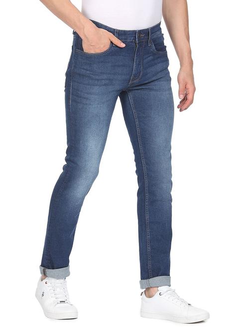 light washed denim jean - 18544919 - Very Small Image - 1