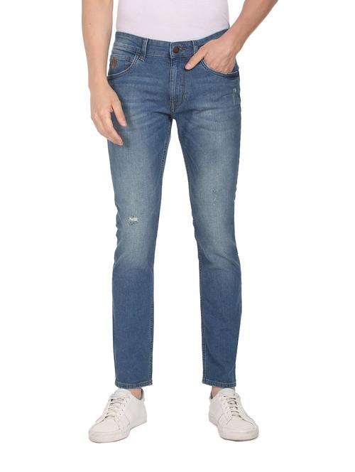 light washed denim jean - 18545011 - Very Small Image - 1