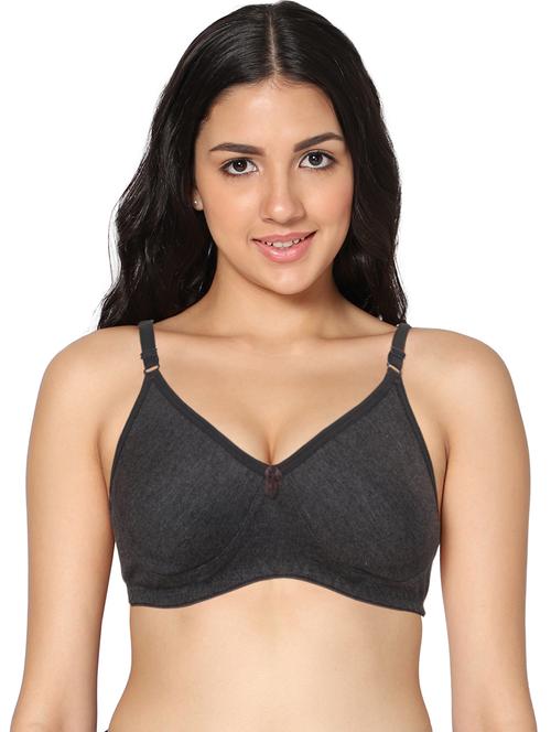 non padded solid regular bra - 18546510 - Very Small Image - 1