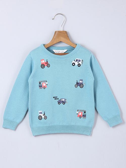 boys car embroidered sweatshirt - 18546797 - Very Small Image - 1