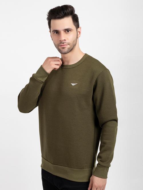 mens plain sweatshirt - 18546810 - Very Small Image - 1