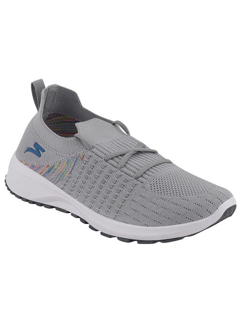 women grey lace-up sports shoe - 18546843 - Very Small Image - 1