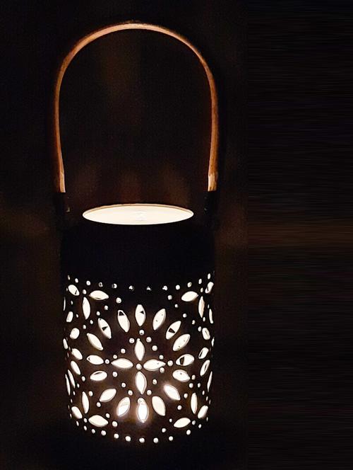 color palette ceramic look lantern - 18547855 - Very Small Image - 1