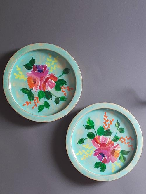 color palette handpainted wall plates - 18547859 - Very Small Image - 1