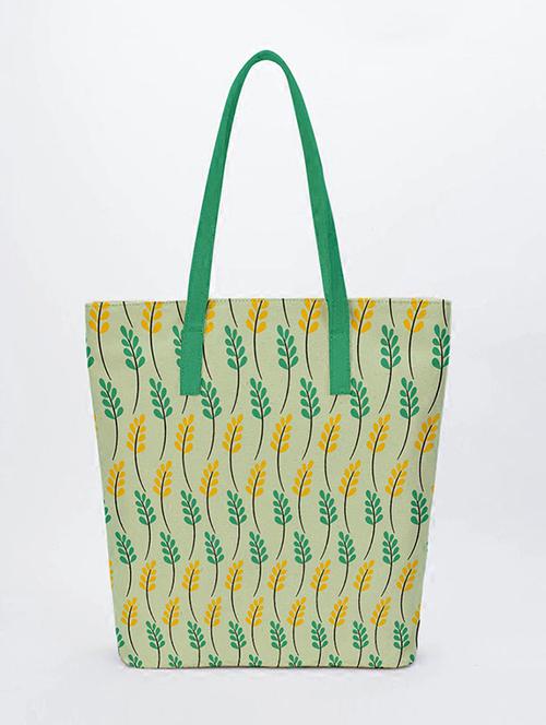 printed canvas shopping tote bag - 18550562 - Very Small Image - 1