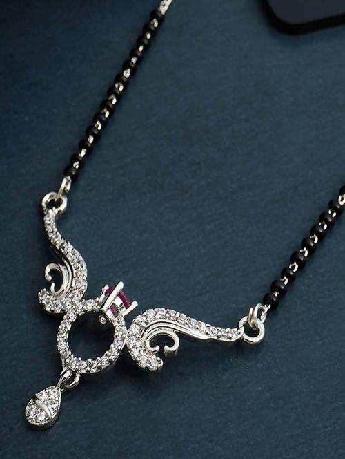 silver metal mangalsutra - 18551067 - Very Small Image - 1