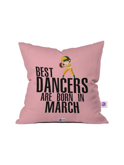 crazy corner pink printed cushion ( 12 x 12 inches ) - 18551403 - Very Small Image - 1