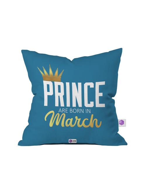 crazy corner blue printed cushion ( 12 x 12 inches ) - 18551418 - Very Small Image - 1