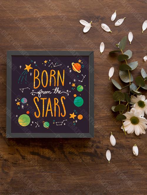 wooden photo frame - 18552534 - Very Small Image - 1