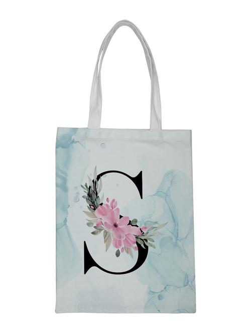 typographic tote shopping bag - 18555311 - Very Small Image - 1