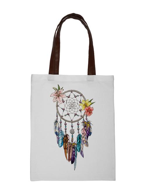 printed tote shopping bag - 18555326 - Very Small Image - 1