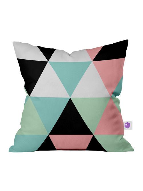 crazy corner printed cushion ( 12 x 12 inches ) - 18555598 - Very Small Image - 1
