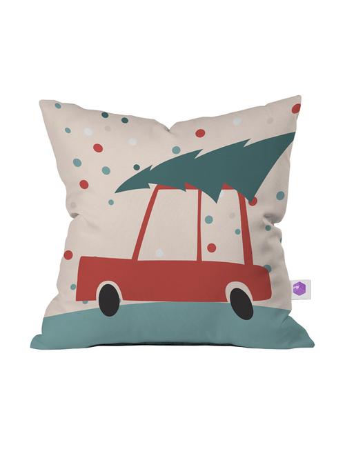 august borns are lazy printed cushion cover - 18556503 - Very Small Image - 1