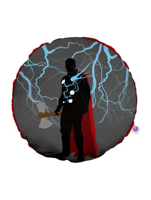 printed round shape pillow - 18556757 - Very Small Image - 1