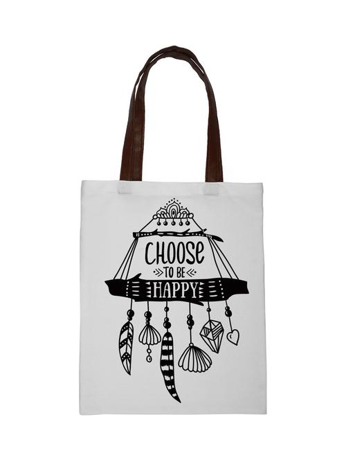 printed regular shopping tote bag - 18556840 - Very Small Image - 1