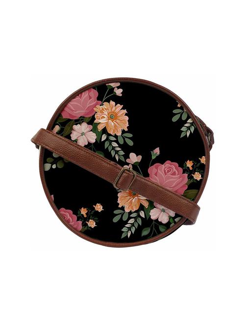 floral printed regular sling bag - 18556860 - Very Small Image - 1