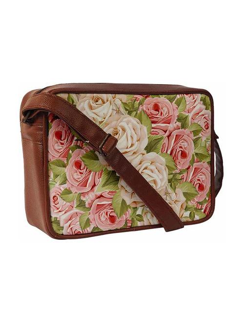 floral printed regular sling bag - 18556862 - Very Small Image - 1