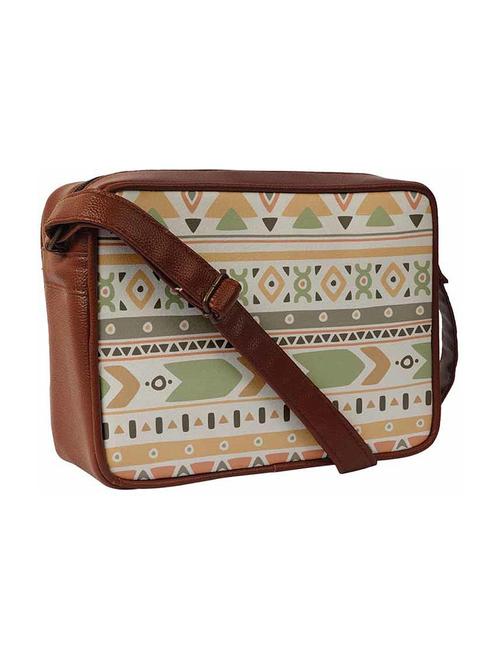printed canvas regular sling bag - 18556867 - Very Small Image - 1