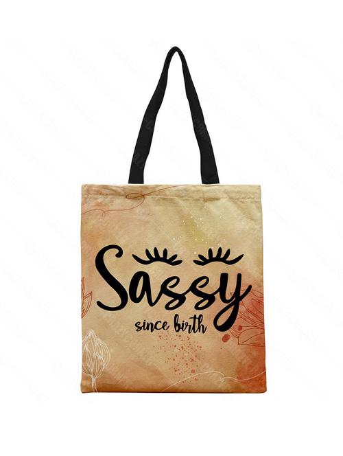 printed regular shopping tote bag - 18556876 - Very Small Image - 1